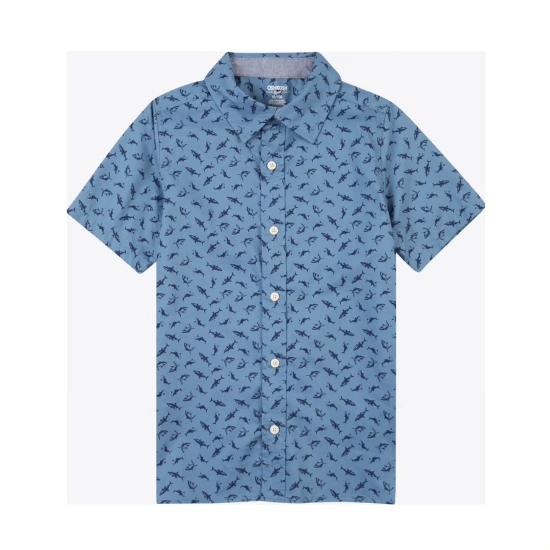 پیراهن پسرانه Oshkosh طرح ماهی
