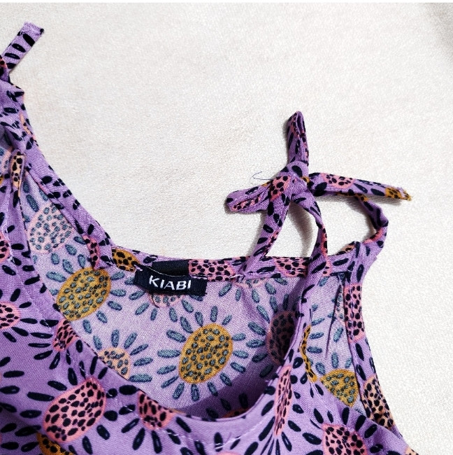 پیراهن سرشانه پاپیون