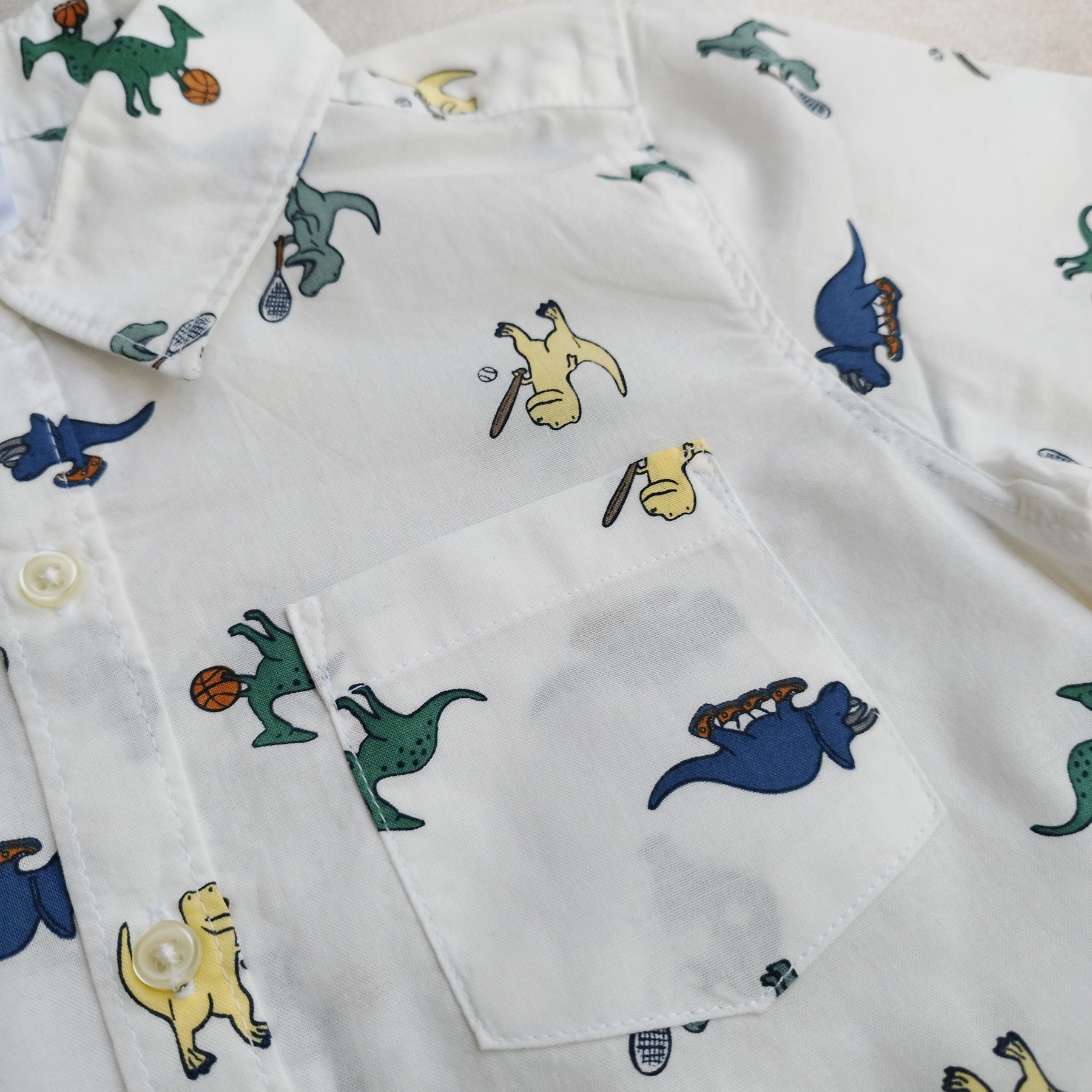 پیراهن پسرانه جنس نخی و خنک