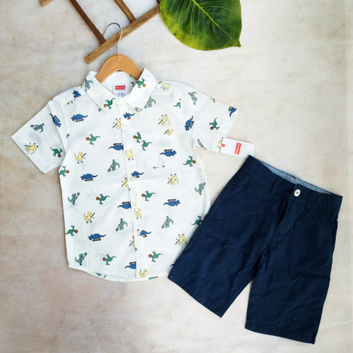 پیراهن پسرانه دایناسوری