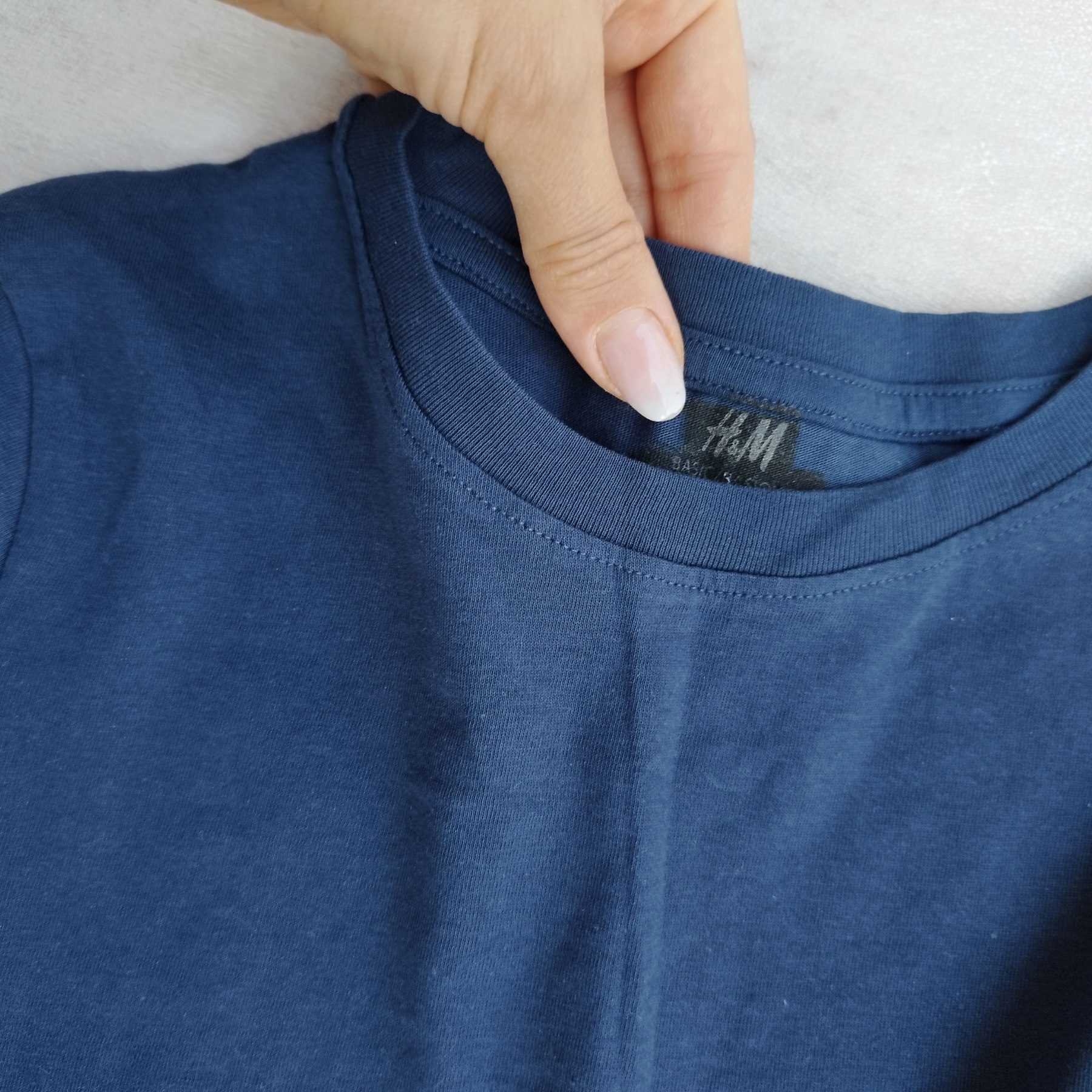 تیشرت پسرانه H&M رنگ سورمه ای