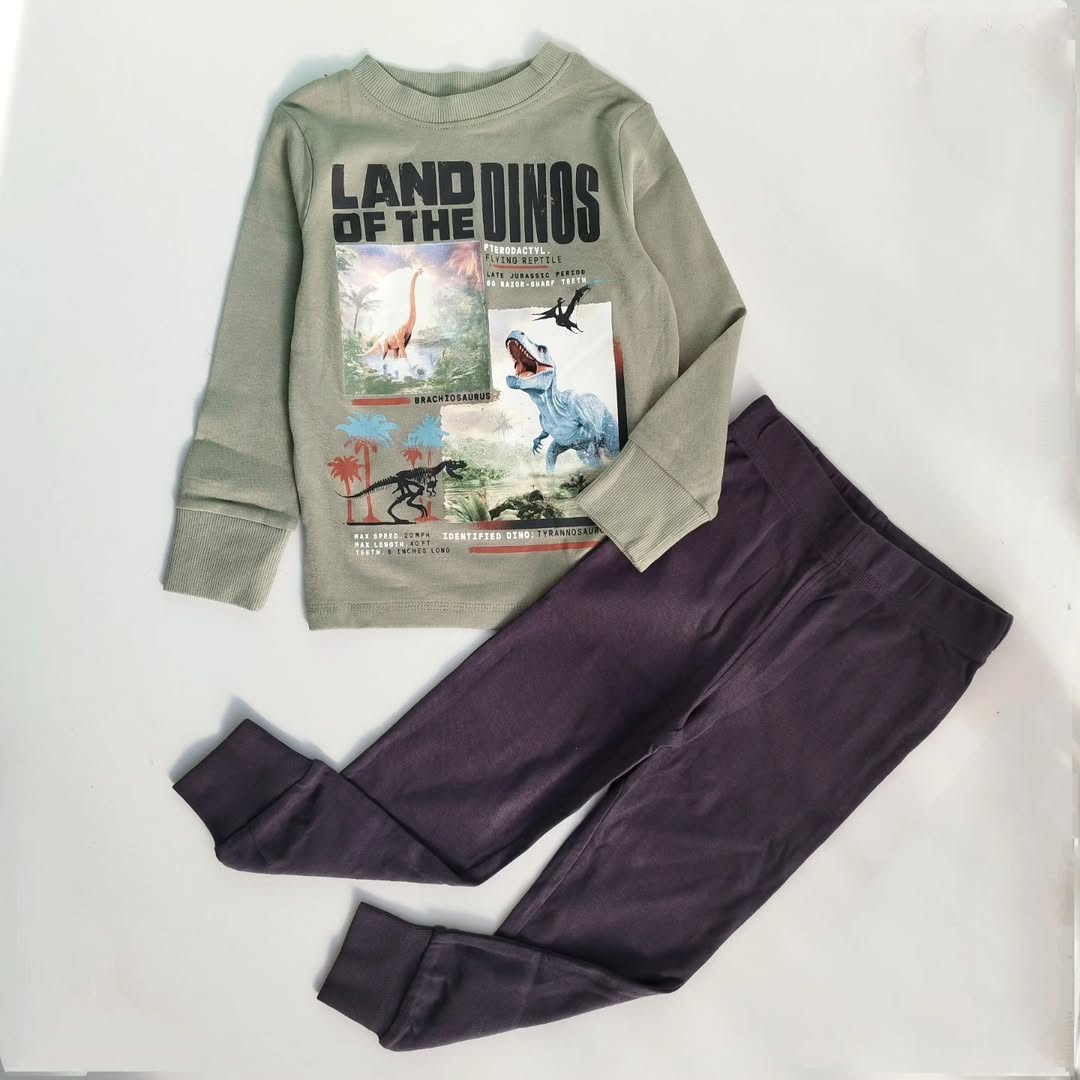 ست بلوز و شلوار دایناسور