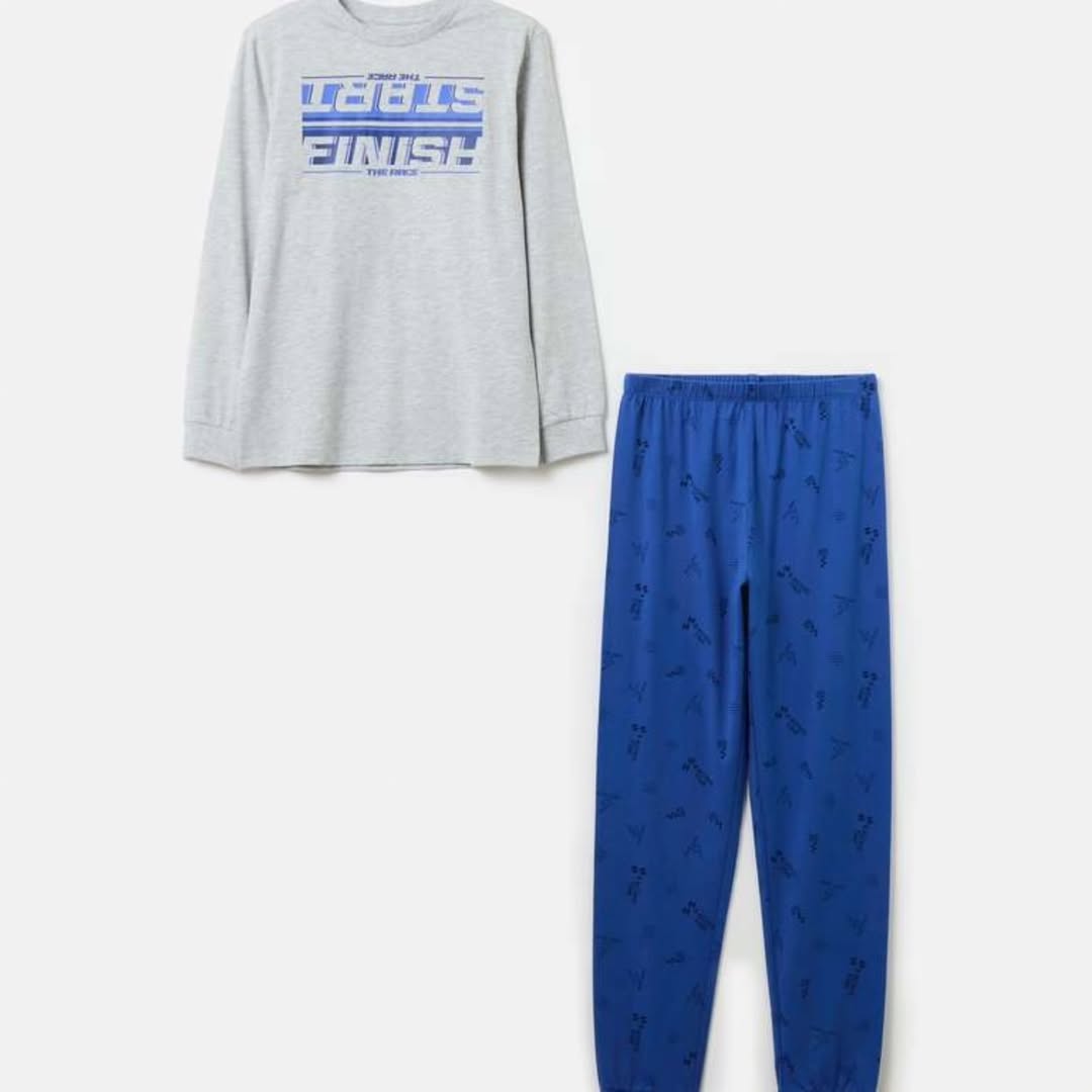 ست بلوز و شلوار پسرانه OVS سایز بزرگ